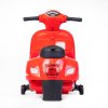 Detská elektrická motorka Baby Mix Vespa červená - 55728
