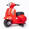 Detská elektrická motorka Baby Mix Vespa červená - 55728