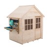 348S Drevený domček na hranie TP s vonkajšou záhradnou kuchynkou - certifikovaný FSC®