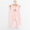 Dojčenské bavlnené dupačky New Baby Biscuits ružová, 62 (3-6m) - 55673