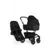 EASYWALKER Kočík kombinovaný Jimmey Pepper Black XXL AIR + RWS + volant ZDARMA
