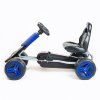 Detská šliapacia motokára Go-kart Baby Mix Speedy modrá - 55304