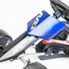 Detská šliapacia motokára Go-kart Baby Mix Speedy modrá - 55304
