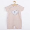 Dojčenský letný bavlnený overal New Baby BrumBrum old pink, 74 (6-9m) - 48845
