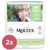 2x MOLTEX Pure&Nature Plienky jednorázové 4 Maxi (7-18 kg) 29 ks