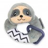Detská plyšová hrkálka New Baby Sloth - 53887