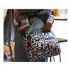 bababing joey taska cross body organizer leopard