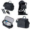 bababing isla taska cross body organizer black