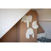label label dekorace na zed hroch harvey ivory