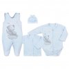 4-dielna dojčenská súprava Koala Angel modrá, 62 (3-6m) - 47500