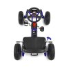 Detská šliapacia motokára Go-kart Milly Mally Thor modrá - 48637