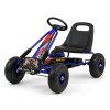 Detská šliapacia motokára Go-kart Milly Mally Thor modrá - 48637
