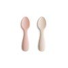 Blush Shifting Sand Silicone Toddler Spoons 2Pack p