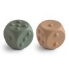 KOCKY S TLAČIDLAMI POP-IT MUSHIE - DRIED THYME/ NATURAL