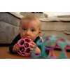 OBALL Hračka Oball RATTLE 10 cm dark pink 0m+AQUAINT 100% ekologická čistiaca voda 50 ml