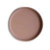 Cloudy Mauve Silicone Plate Top p