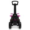 Detské odrážadlo s vodiacou tyčou Baby Mix Mega Prime EVA ružové - 56320