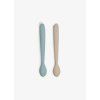 citron silikonove lzicky dlouhe 2ks grey pastel turquoise