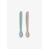 citron silikonove lzicky dlouhe 2ks grey pastel turquoise