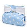 T-TOMI Ortopedické abdukčné nohavičky - suchý zips Blue stars (3-6kg)