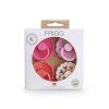 Rosy Romance Frigg Pacifier Set 4 Pack Rubber Size 2 p