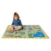Hracia podložka Puzzle Mesto 1.2 x 1.2 m