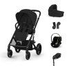 Cybex Balios S LUX, bundle set M 2025, black