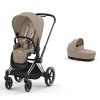 cybex priam set 2v1 CHROMBLACK cozy beige