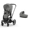 cybex priam set 2v1 CHROMBLACK mirage grey