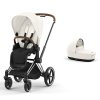 cybex priam set 2v1 CHROMBROWN offwhite