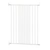 DogSpace Charlie extra vysoká predlžovacia brána 62-107cm, skrutkovacia, kov biela
