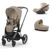 cybex priam set 3v1 CHROMBROWN cozy beige