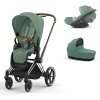 cybex priam set 3v1 CHROMBROWN leafgreen