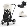 cybex priam set 3v1 CHROMBLACK offwhite