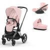 cybex priam set 3v1 CHROMBLACK prachpink