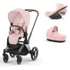 cybex priam set 3v1 CHROMBROWN prachpink