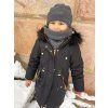 10203 5 ciapka label teddy grey