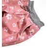9963 3 softshellove nohavice pink rose