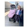 10014 softshellove nohavice rose