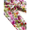 softshellové nohavice Pinkie Flowers Varianta / veľkosť: 86-92