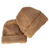 10341 ciapka label teddy brown duo