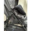 10656 2 zateplena stahovacia deka pinkie plain black