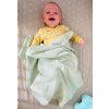 letná deka Pinkie Muslin Mint