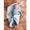letná deka Pinkie Muslin Grey Heart