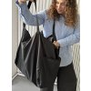 veľká taška Shopper Bag Pinkie Black