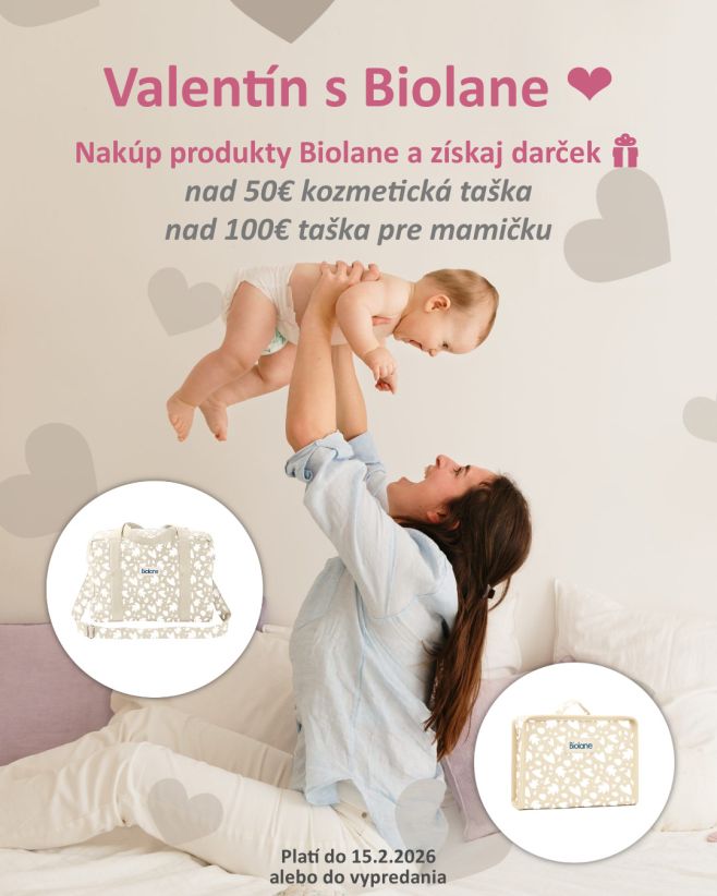 💖 Valentín s Biolane 💕 Láska má mnoho podôb – tá rodičovská je však najjemnejšia. 🥰 Dopraj sebe aj svojmu drobčekovi dotyk...