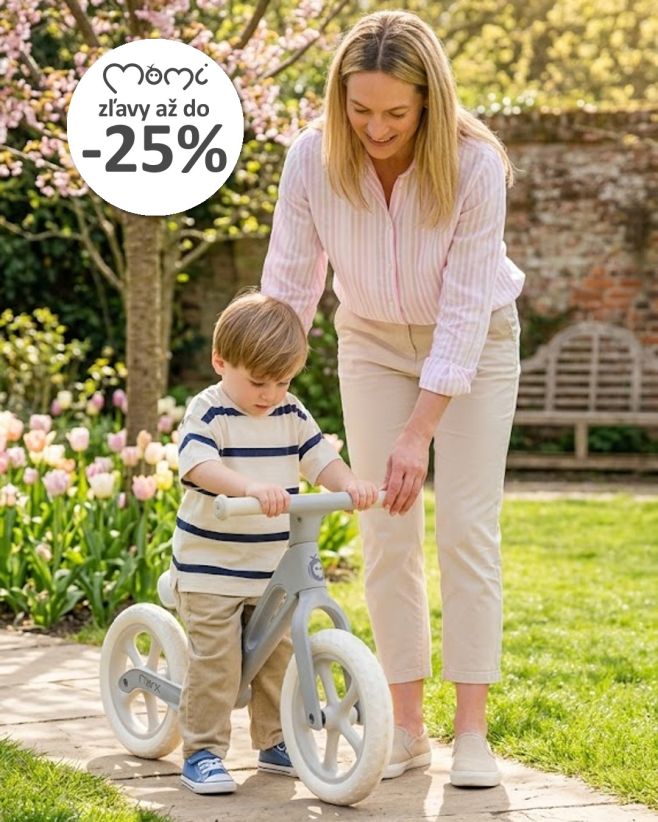 Až do 🌸 -25% 🌸 na produkty MoMi! Jarné zľavy a výpredaj MoMi sa oplatí využiť naplno. Apríl je ideálny čas spraviť radosť...
