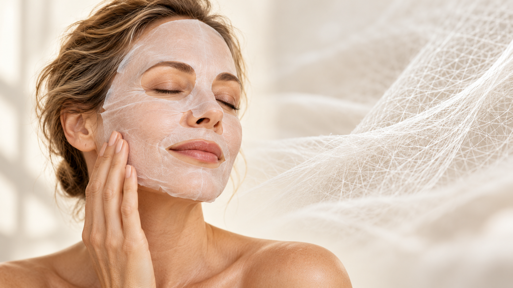 Jaká je FIBER Skincare – Nanovlákenná maska  proti stárnutí pleti?