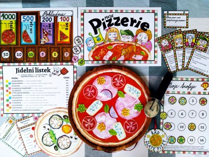 Velká hrací sada - MOJE PIZZERIE
