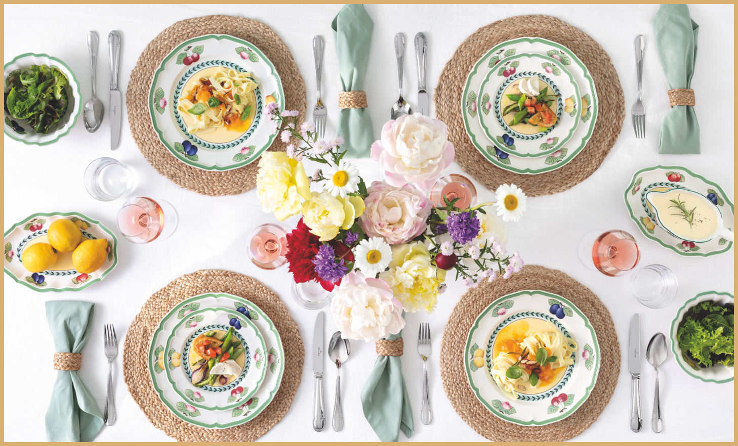 SUMMER WITH FRENCH GARDEN